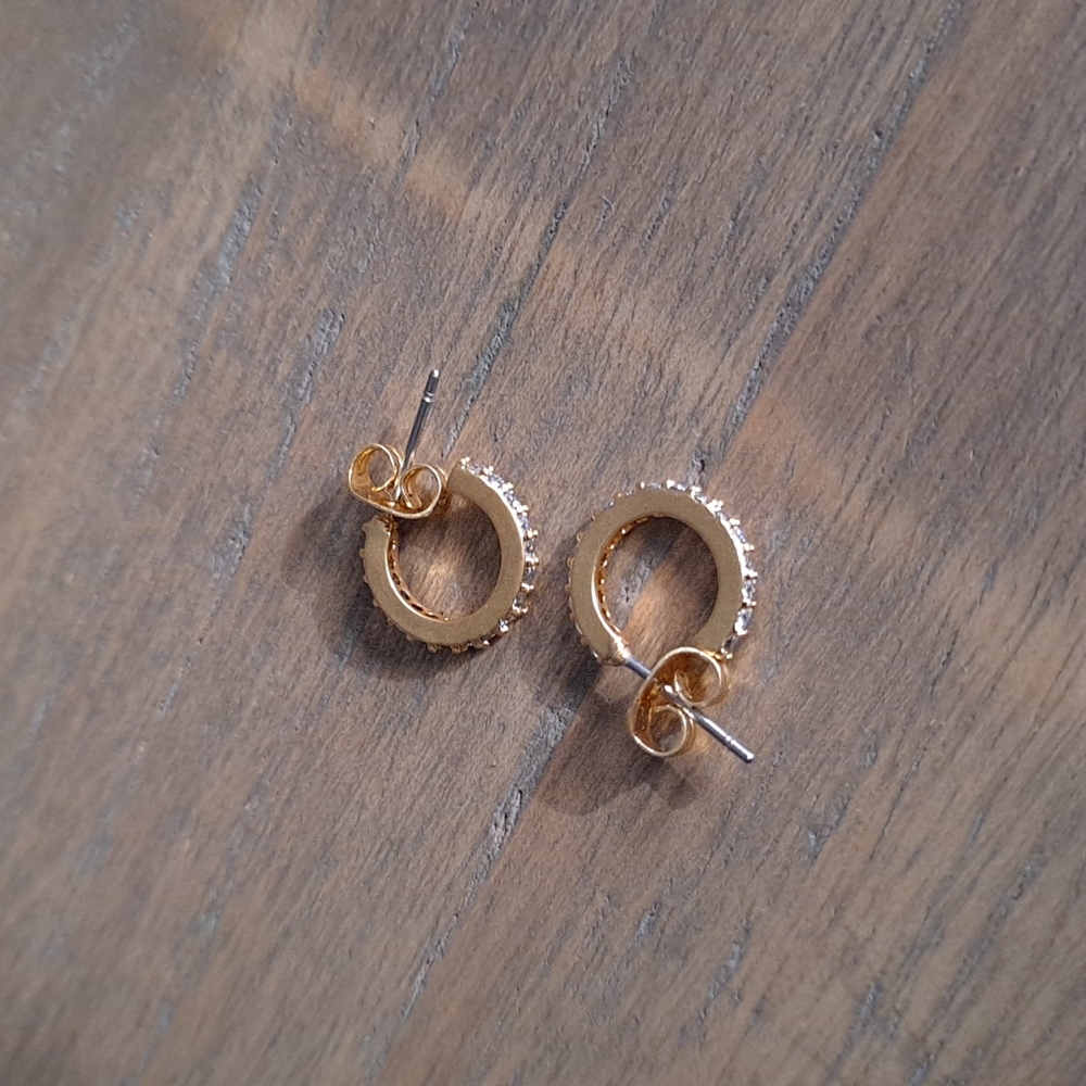 NWT Madewell mini hoop earrings - Picture 2 of 13